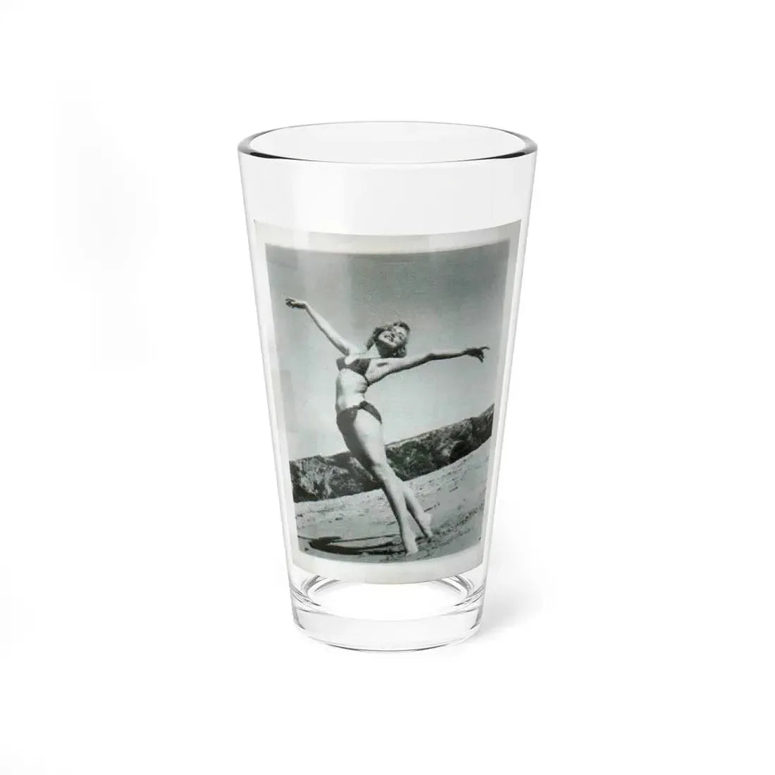 Yvette Vickers #19 (Vintage Female Icon) Pint Glass 16oz 16oz - Go Mug Yourself