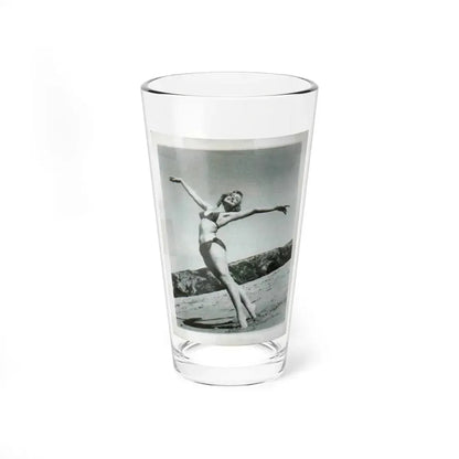 Yvette Vickers #19 (Vintage Female Icon) Pint Glass 16oz 16oz - Go Mug Yourself