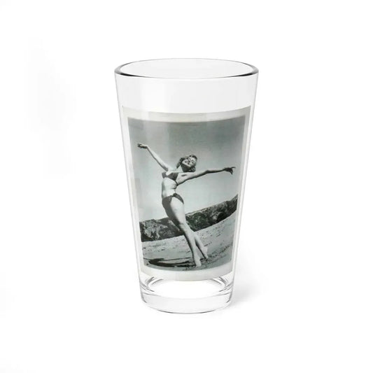 Yvette Vickers #19 (Vintage Female Icon) Pint Glass 16oz 16oz - Go Mug Yourself