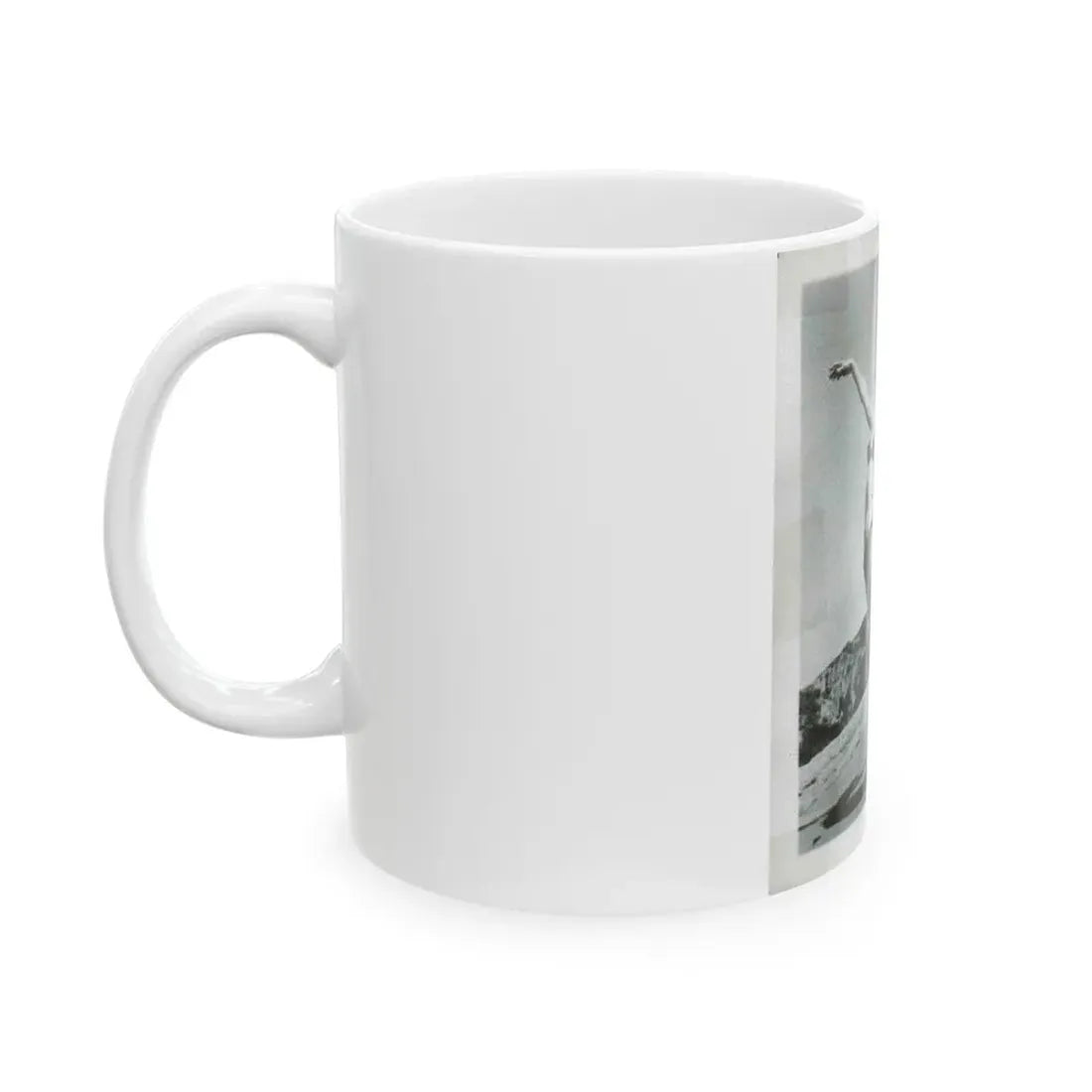 Yvette Vickers #19 (Vintage Female Icon) White Coffee Mug - Go Mug Yourself