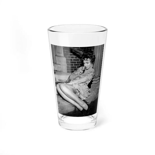 Yvette Vickers #20 (Vintage Female Icon) Pint Glass 16oz 16oz - Go Mug Yourself