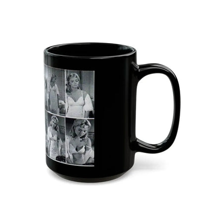 Yvette Vickers #21 (Vintage Female Icon) Black Coffee Mug - Go Mug Yourself
