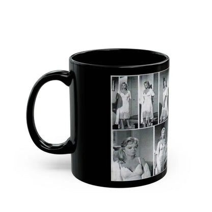 Yvette Vickers #21 (Vintage Female Icon) Black Coffee Mug - Go Mug Yourself