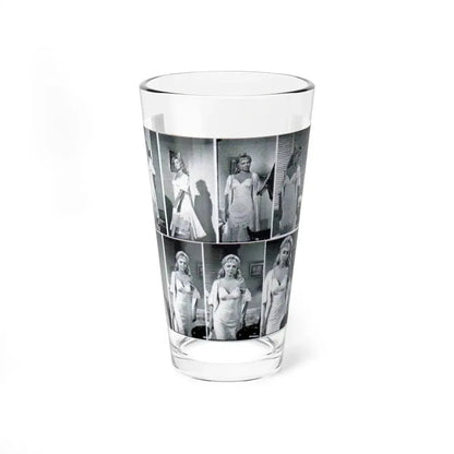Yvette Vickers #21 (Vintage Female Icon) Pint Glass 16oz 16oz - Go Mug Yourself