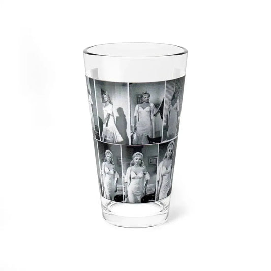 Yvette Vickers #21 (Vintage Female Icon) Pint Glass 16oz 16oz - Go Mug Yourself