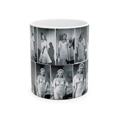 Yvette Vickers #21 (Vintage Female Icon) White Coffee Mug 11oz - Go Mug Yourself