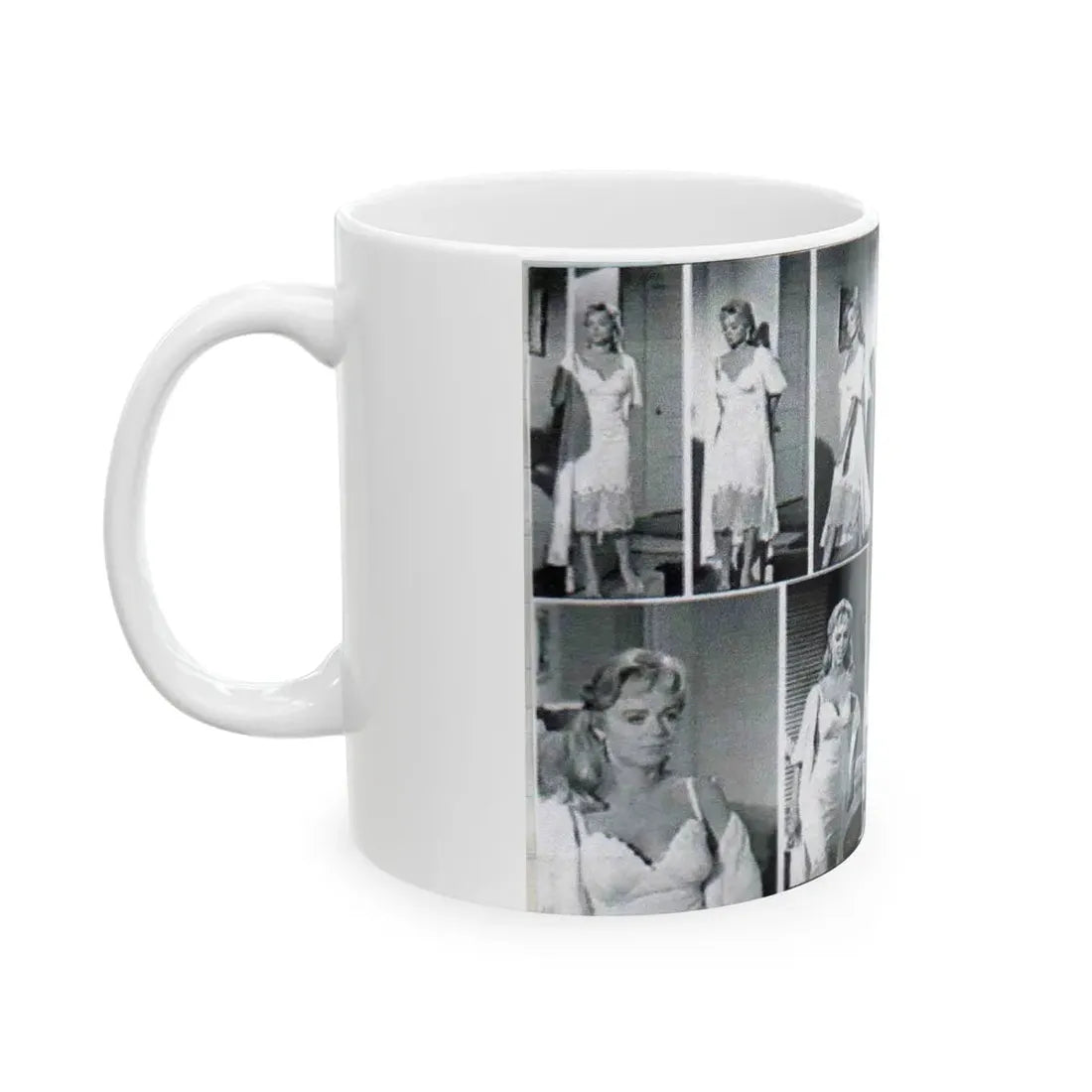 Yvette Vickers #21 (Vintage Female Icon) White Coffee Mug - Go Mug Yourself