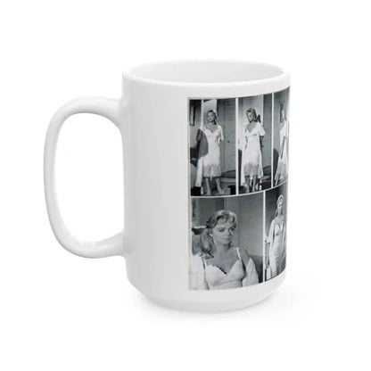 Yvette Vickers #21 (Vintage Female Icon) White Coffee Mug - Go Mug Yourself