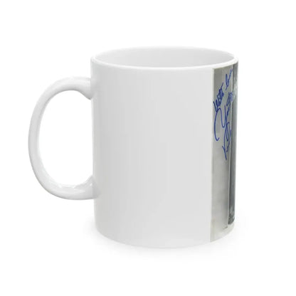 Yvette Vickers #22 (Vintage Female Icon) White Coffee Mug - Go Mug Yourself