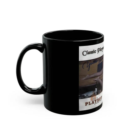 Yvette Vickers #23 (Vintage Female Icon) Black Coffee Mug - Go Mug Yourself