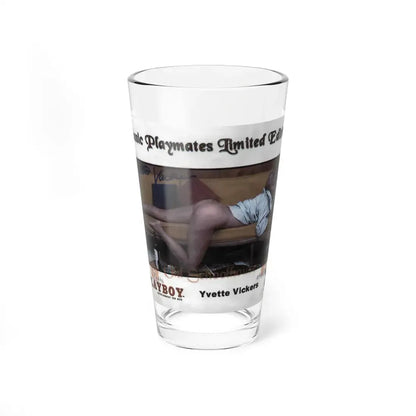 Yvette Vickers #23 (Vintage Female Icon) Pint Glass 16oz 16oz - Go Mug Yourself