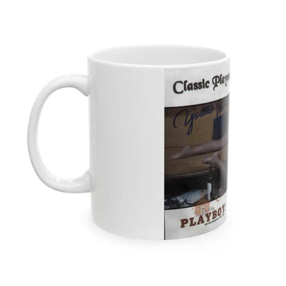 Yvette Vickers #23 (Vintage Female Icon) White Coffee Mug - Go Mug Yourself