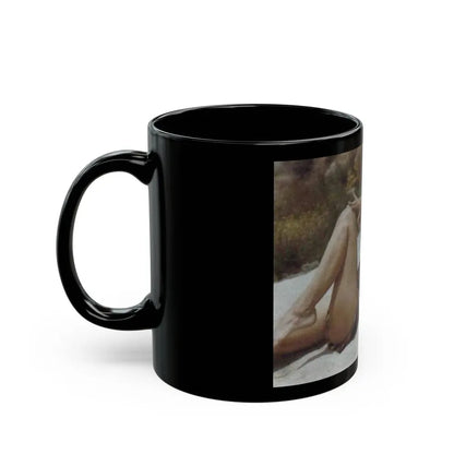 Yvette Vickers #27 (Vintage Female Icon) Black Coffee Mug - Go Mug Yourself