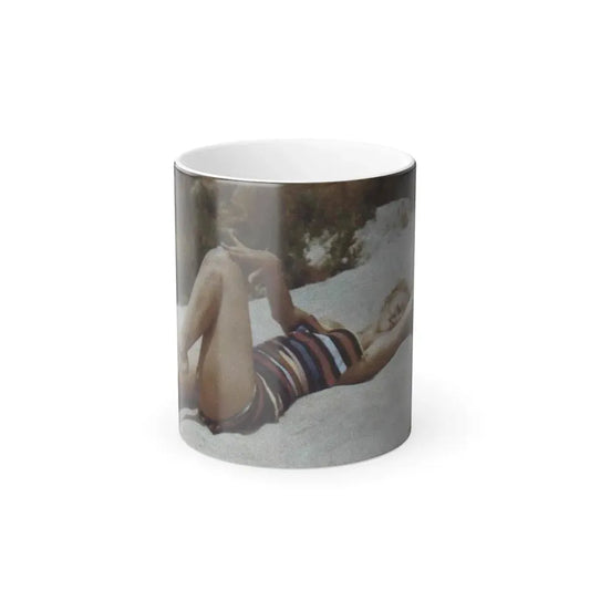 Yvette Vickers #27 (Vintage Female Icon) Color Changing Mug 11oz 11oz - Go Mug Yourself