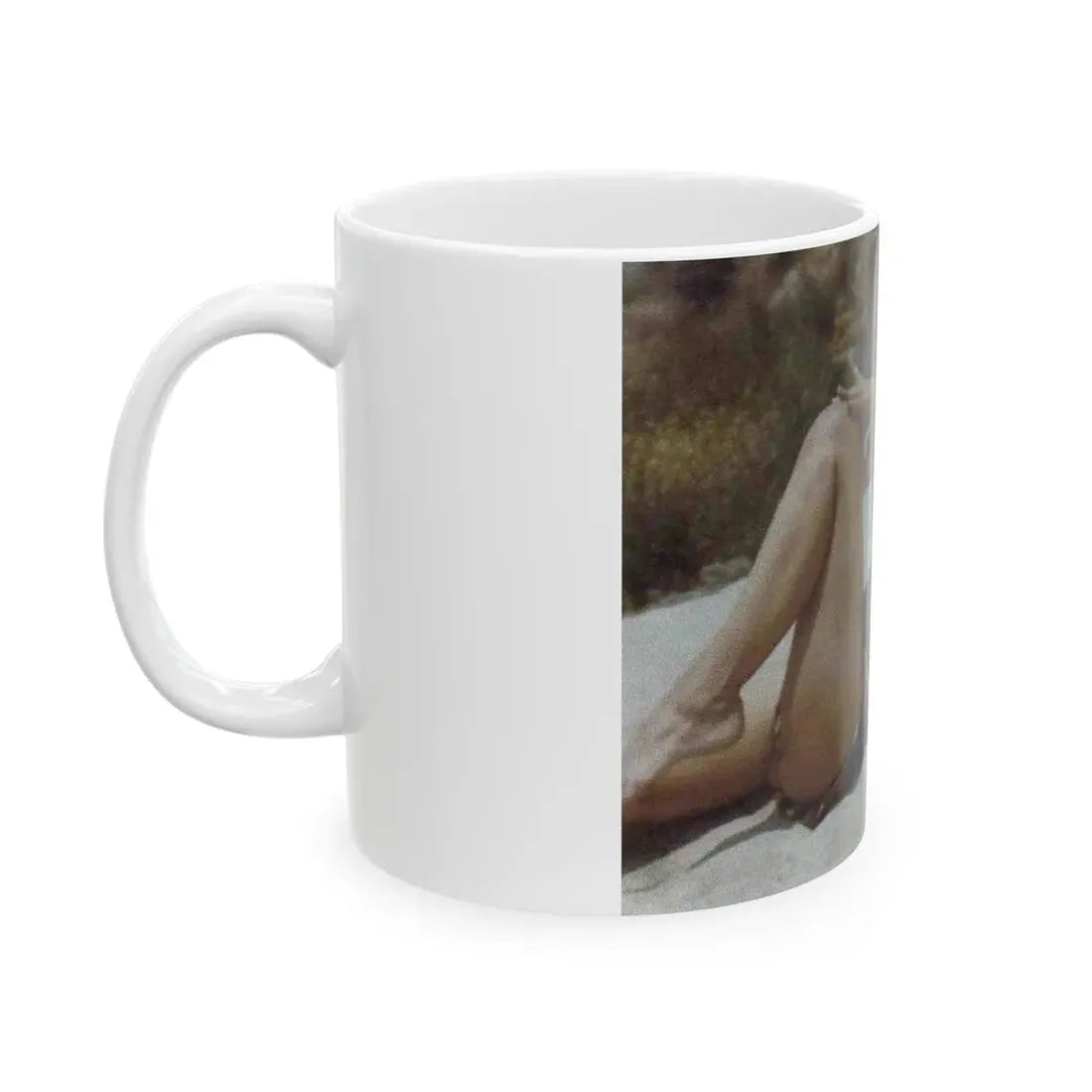 Yvette Vickers #27 (Vintage Female Icon) White Coffee Mug - Go Mug Yourself