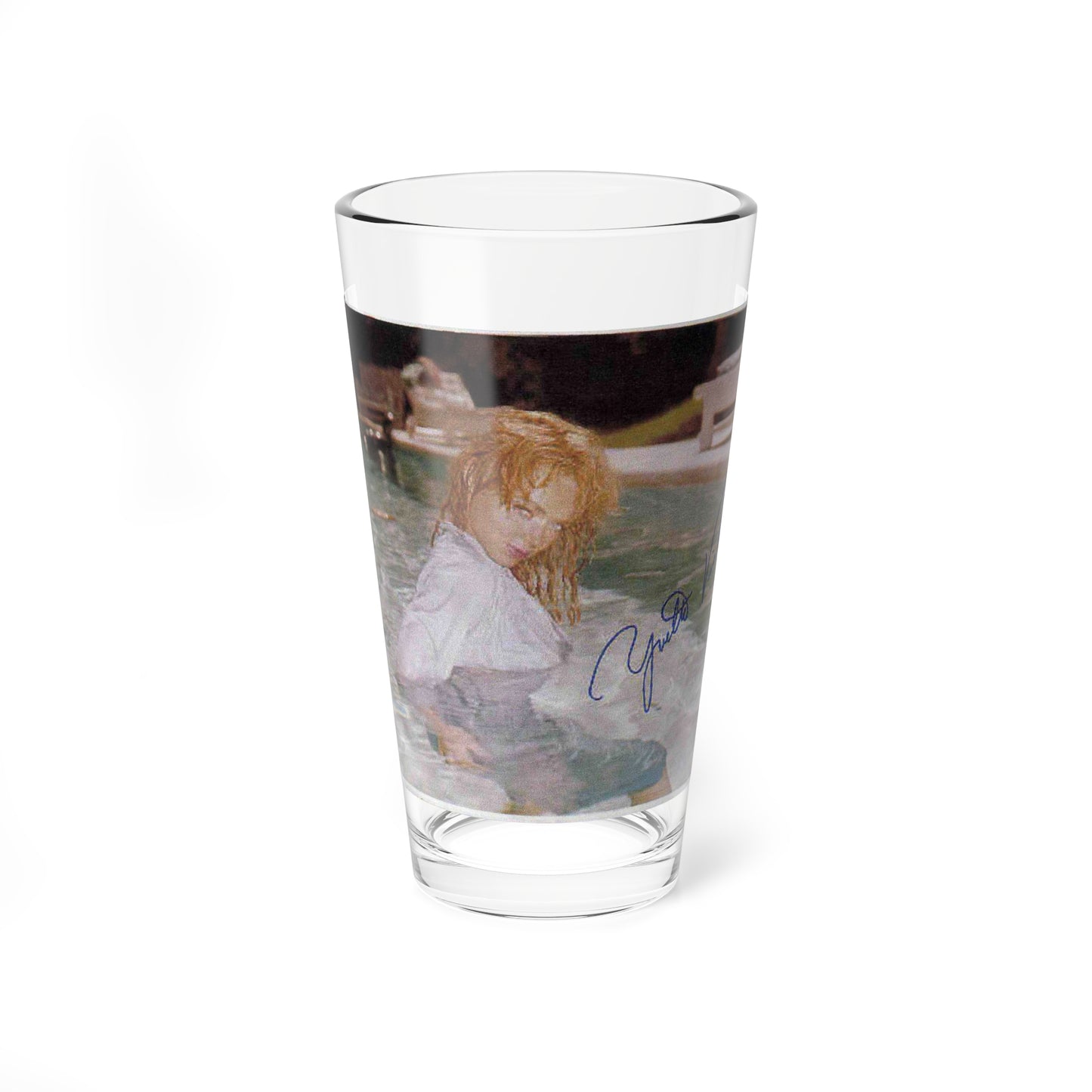 Yvette Vickers #28 (Vintage Female Icon) Pint Glass 16oz-16oz-Go Mug Yourself