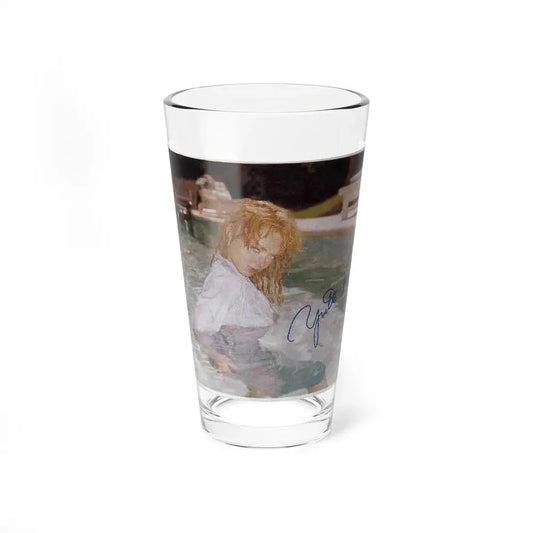 Yvette Vickers #28 (Vintage Female Icon) Pint Glass 16oz 16oz - Go Mug Yourself