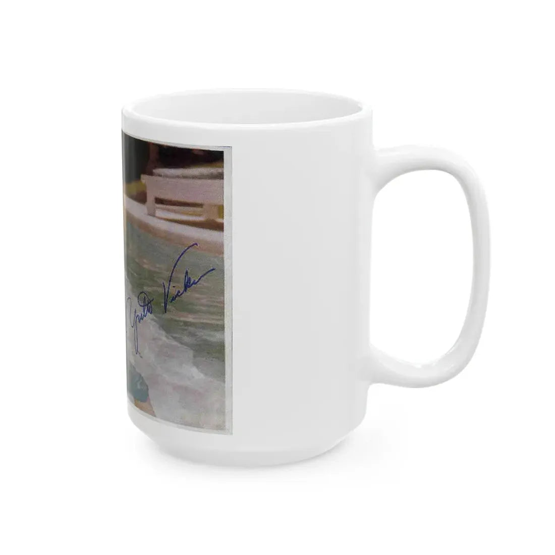 Yvette Vickers #28 (Vintage Female Icon) White Coffee Mug - Go Mug Yourself