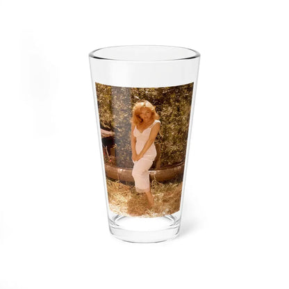 Yvette Vickers #36 (Vintage Female Icon) Pint Glass 16oz 16oz - Go Mug Yourself