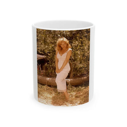 Yvette Vickers #36 (Vintage Female Icon) White Coffee Mug-11oz-Go Mug Yourself