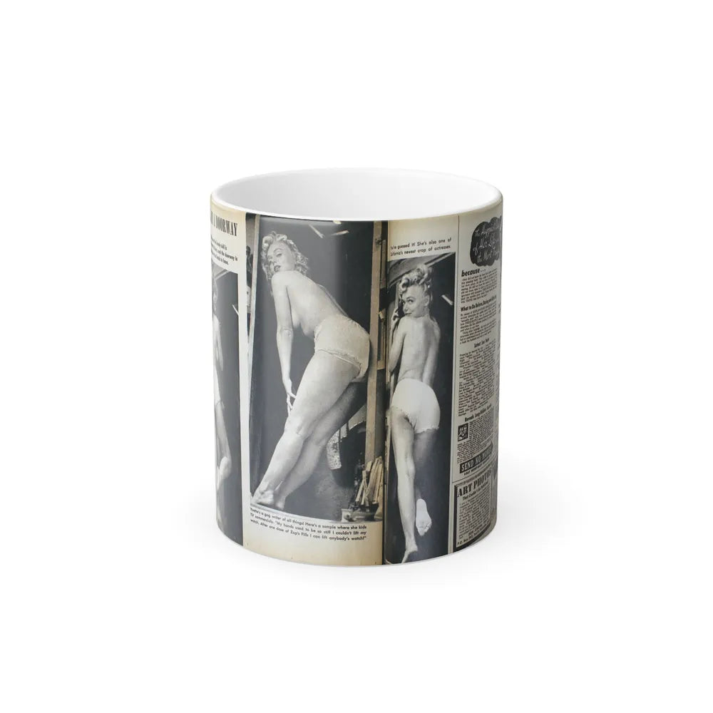Yvette Vickers #38 (Vintage Female Icons) Color Changing Mug 11oz-11oz-Go Mug Yourself