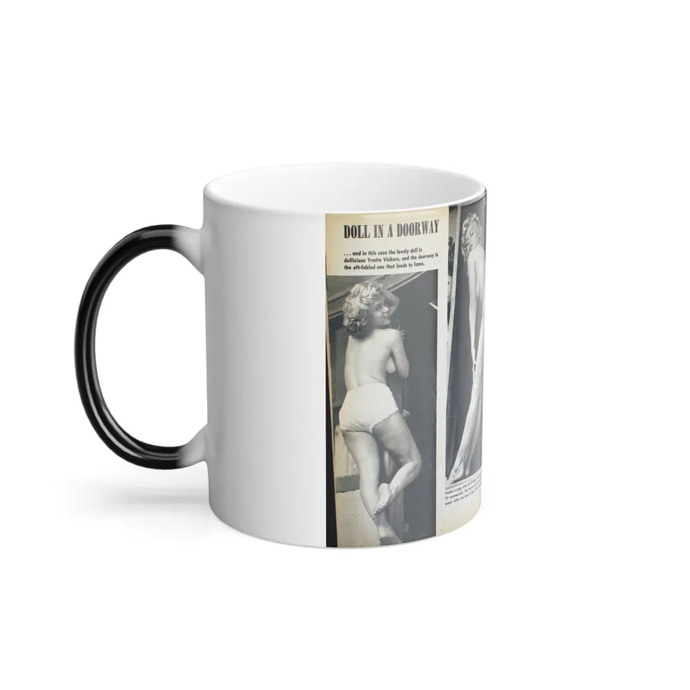 Yvette Vickers #38 (Vintage Female Icons) Color Changing Mug 11oz-Go Mug Yourself