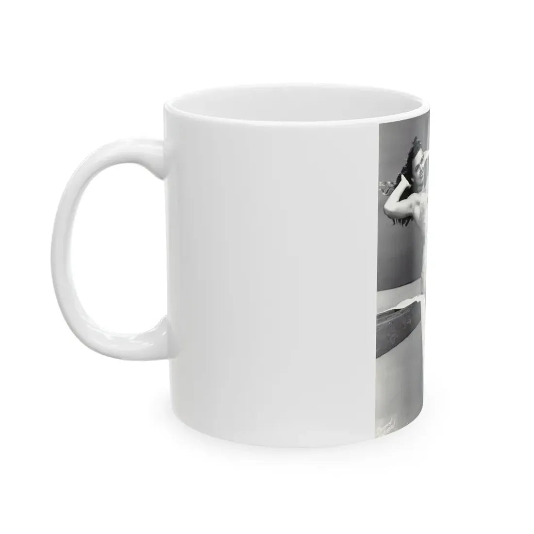 Yvette Vickers #40 (Vintage Female Icon) White Coffee Mug - Go Mug Yourself