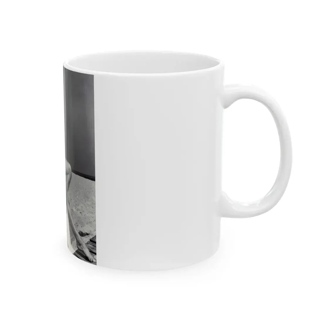 Yvette Vickers #40 (Vintage Female Icon) White Coffee Mug - Go Mug Yourself