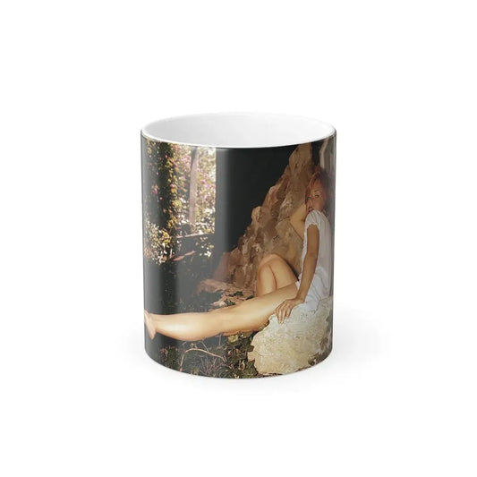 Yvette Vickers #46 - Playboy 1959 Photo (Vintage Female Icon) Color Changing Mug 11oz Default Title - Go Mug Yourself