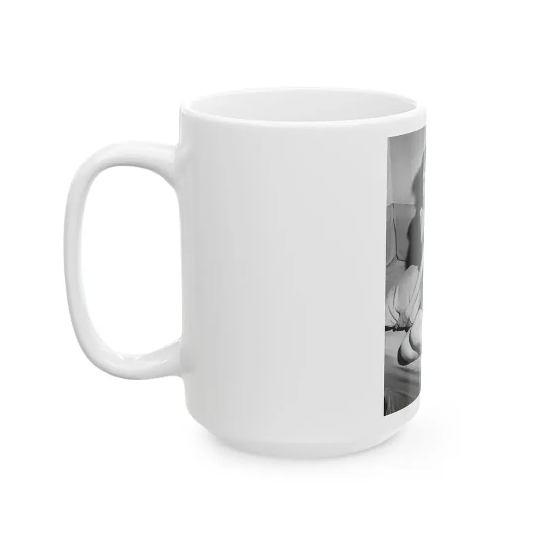 Yvette Vickers #56 (Vintage Female Icon) White Coffee Mug - Go Mug Yourself