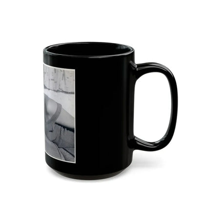 Yvette Vickers #57 (Vintage Female Icon) Black Coffee Mug - Go Mug Yourself