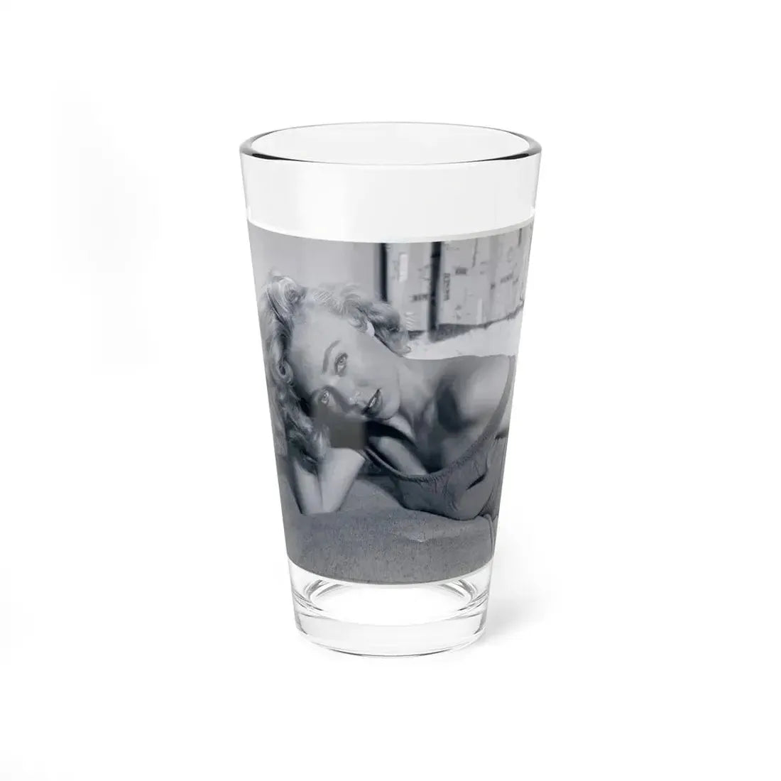 Yvette Vickers #57 (Vintage Female Icon) Pint Glass 16oz 16oz - Go Mug Yourself