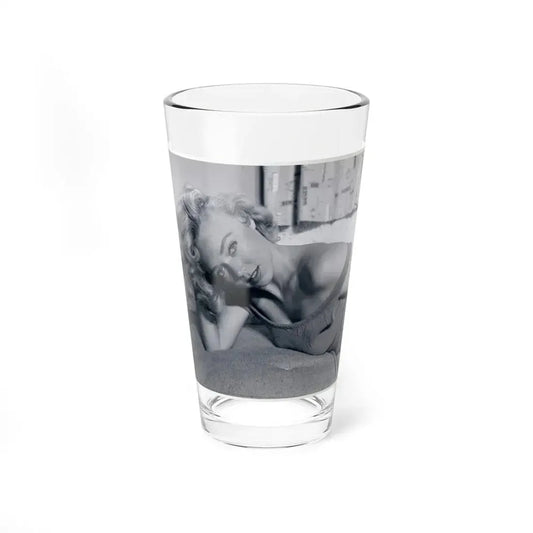 Yvette Vickers #57 (Vintage Female Icon) Pint Glass 16oz 16oz - Go Mug Yourself