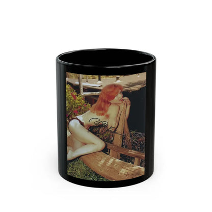 Yvette Vickers #59 (Vintage Female Icon) Black Coffee Mug-11oz-Go Mug Yourself