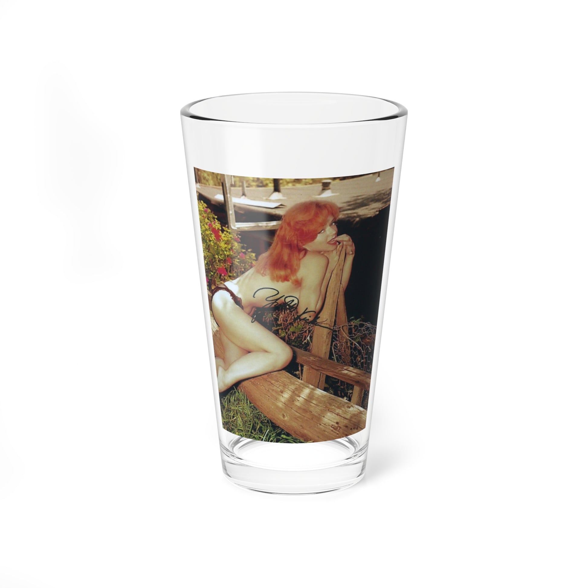 Yvette Vickers #59 (Vintage Female Icon) Pint Glass 16oz-16oz-Go Mug Yourself