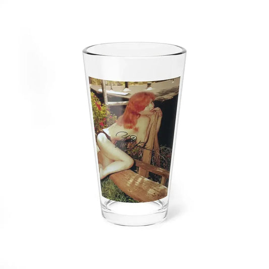 Yvette Vickers #59 (Vintage Female Icon) Pint Glass 16oz 16oz - Go Mug Yourself