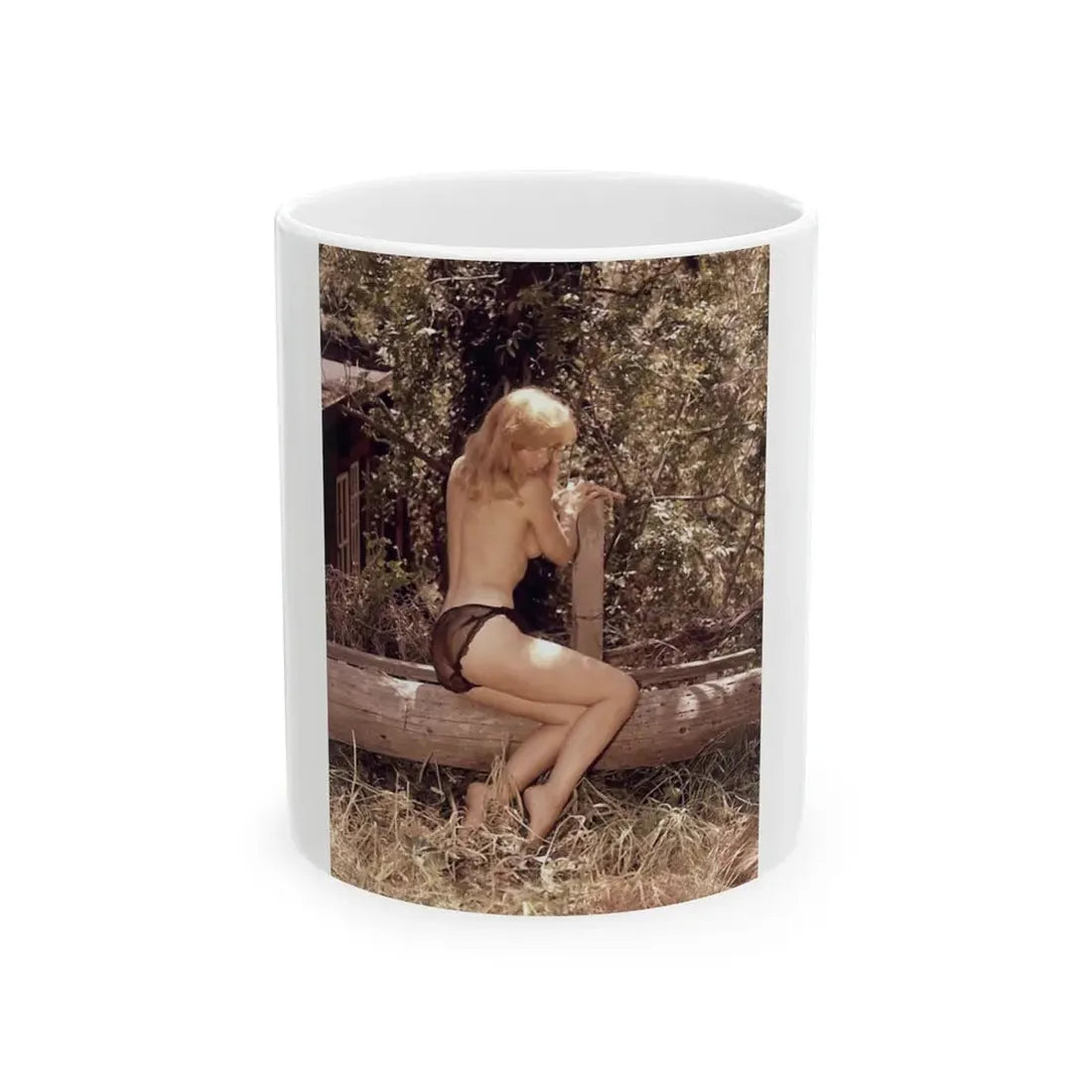 Yvette Vickers #60 (Vintage Female Icon) White Coffee Mug 11oz - Go Mug Yourself