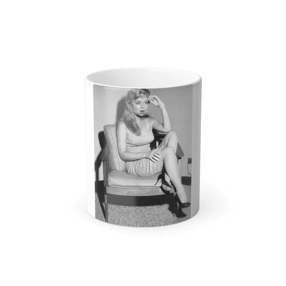 Yvette Vickers #61 (Vintage Female Icons) Color Changing Mug 11oz-11oz-Go Mug Yourself