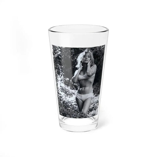 Yvette Vickers #62 (Vintage Female Icon) Pint Glass 16oz 16oz - Go Mug Yourself