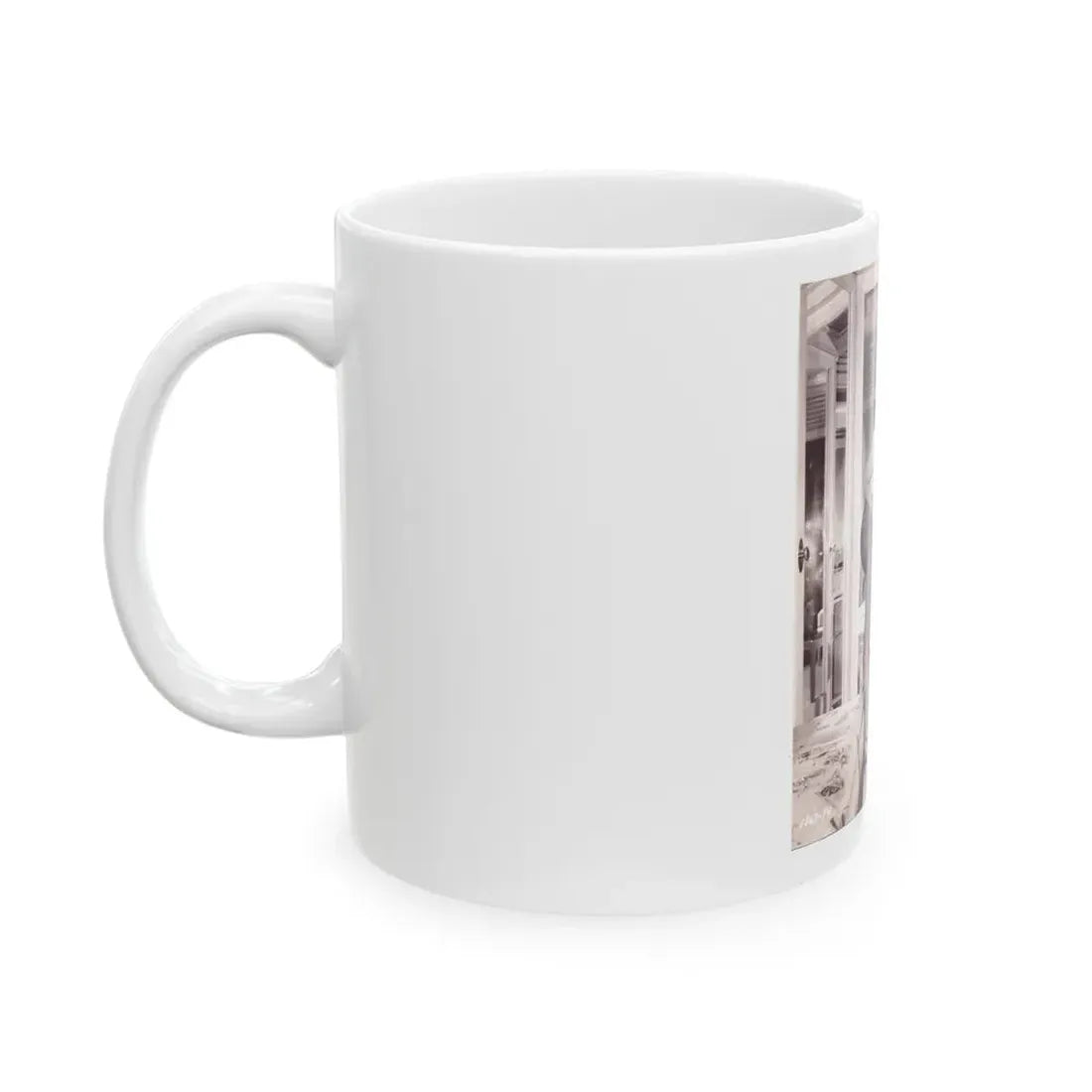 Yvette Vickers #64 (Vintage Female Icon) White Coffee Mug - Go Mug Yourself