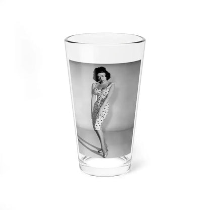 Yvette Vickers #66 (Vintage Female Icon) Pint Glass 16oz 16oz - Go Mug Yourself