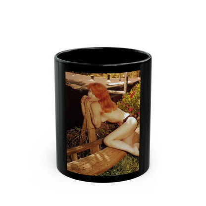 Yvette Vickers #73 (Vintage Female Icon) Black Coffee Mug-11oz-Go Mug Yourself