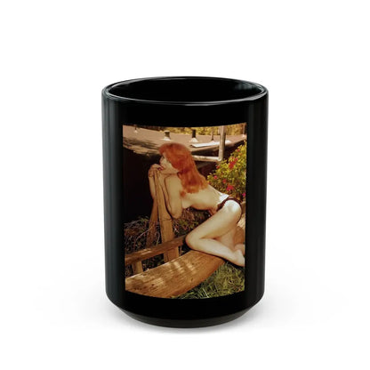 Yvette Vickers #73 (Vintage Female Icon) Black Coffee Mug 15oz - Go Mug Yourself