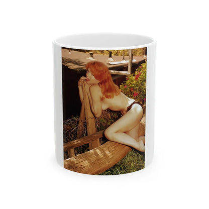 Yvette Vickers #73 (Vintage Female Icon) White Coffee Mug-11oz-Go Mug Yourself