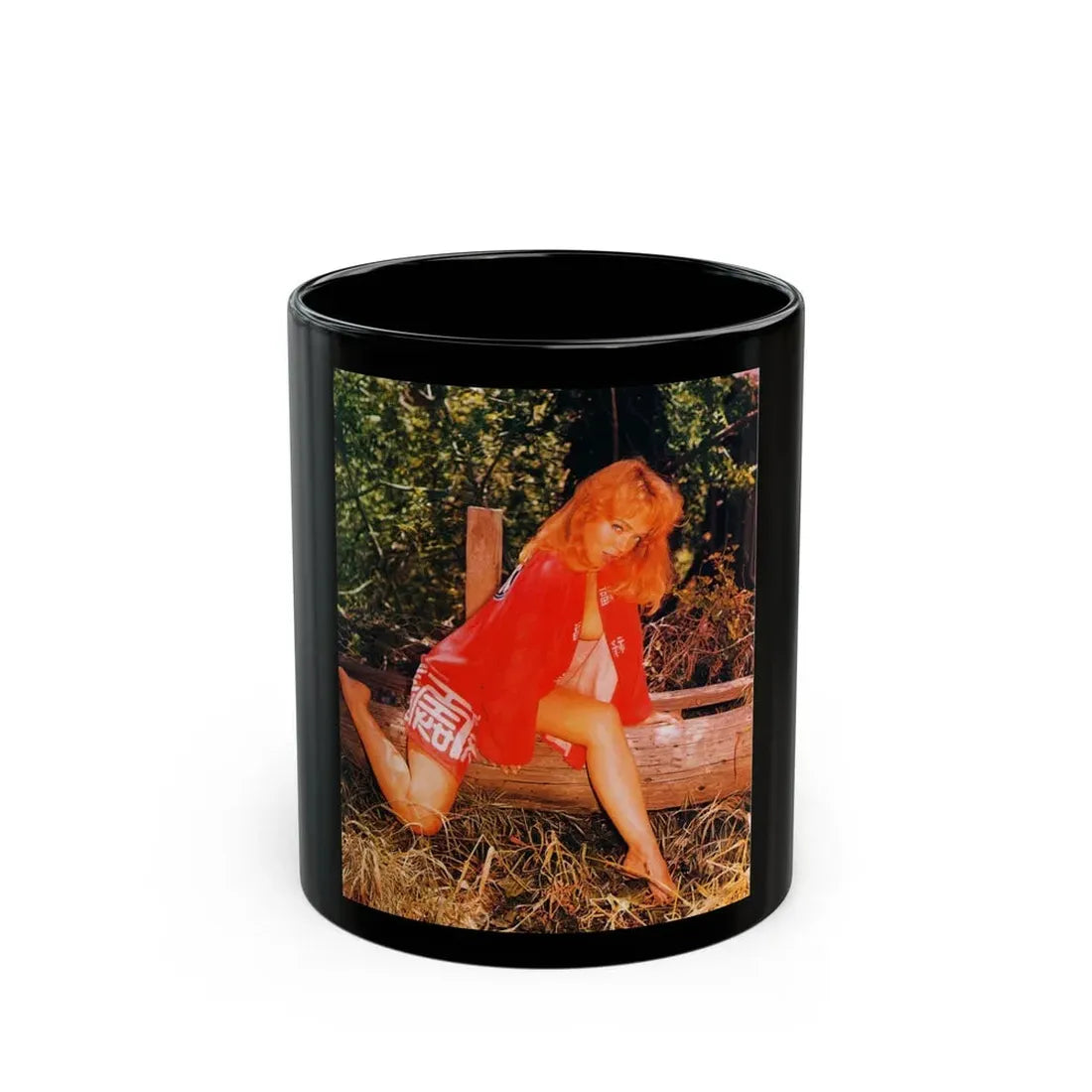 Yvette Vickers #77 (Vintage Female Icon) Black Coffee Mug 11oz - Go Mug Yourself