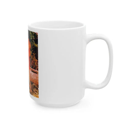 Yvette Vickers #77 (Vintage Female Icon) White Coffee Mug - Go Mug Yourself