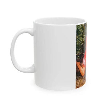 Yvette Vickers #77 (Vintage Female Icon) White Coffee Mug - Go Mug Yourself