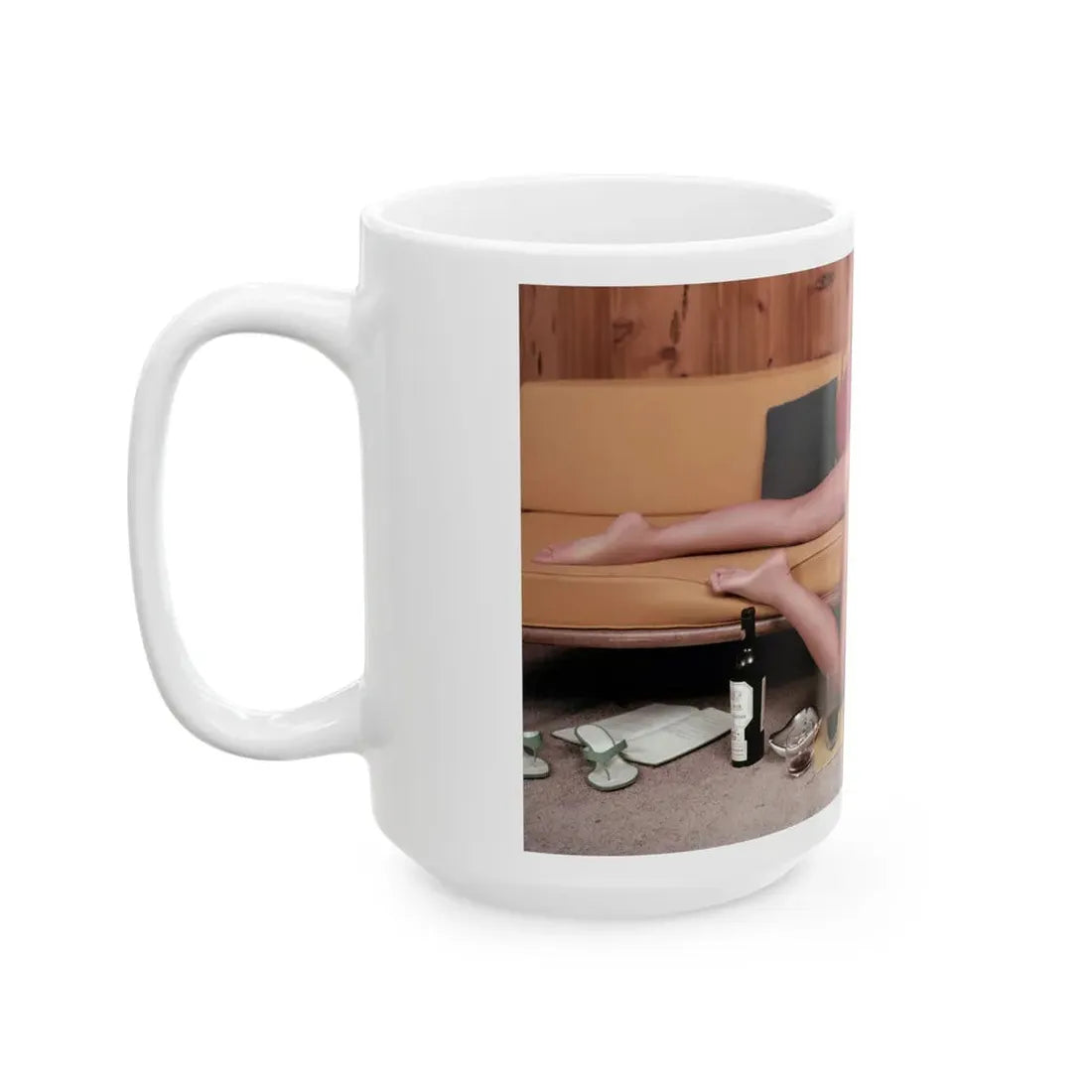 Yvette Vickers #83 (Vintage Female Icon) White Coffee Mug - Go Mug Yourself