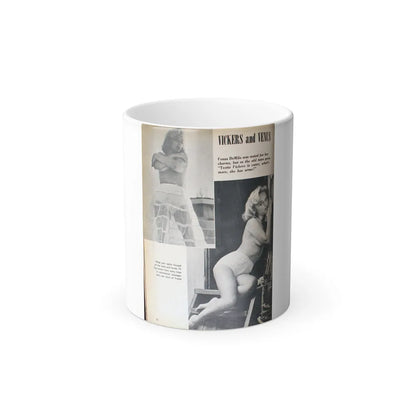 Yvette Vickers #85 (Vintage Female Icons) Color Changing Mug 11oz-11oz-Go Mug Yourself