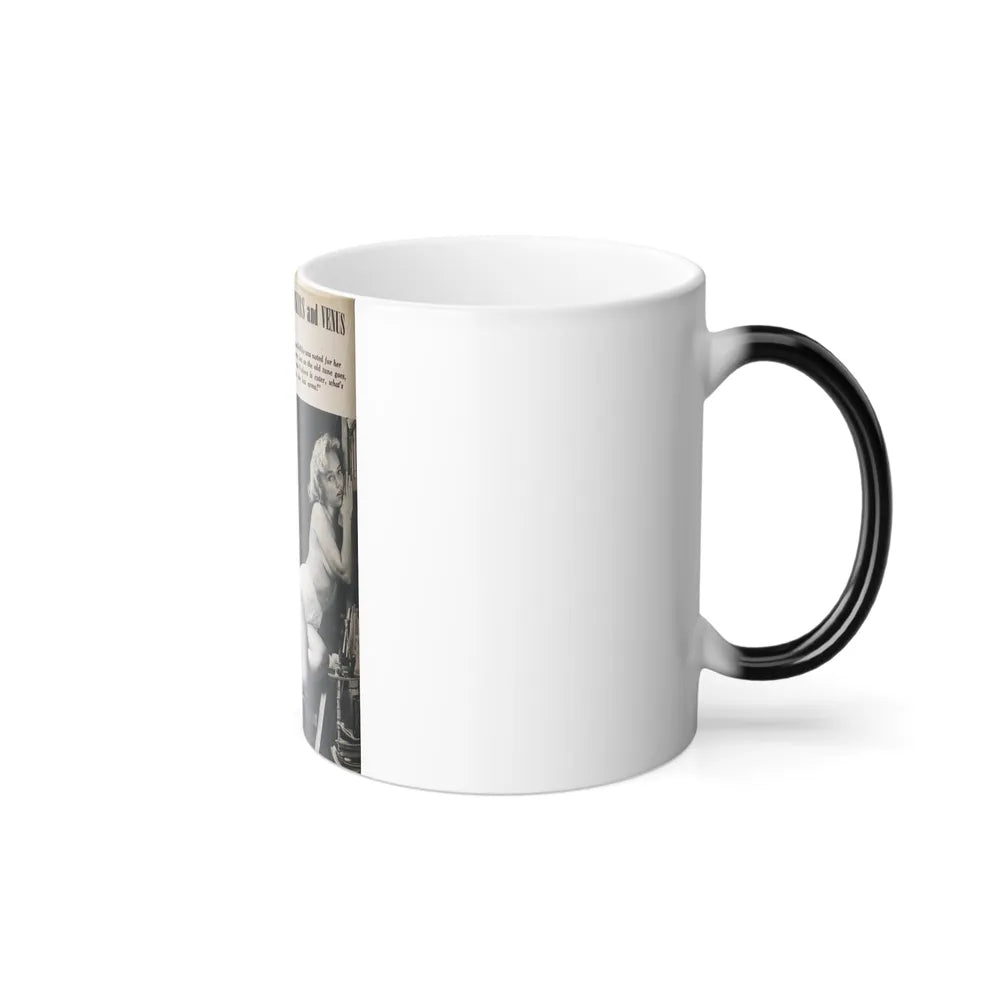 Yvette Vickers #85 (Vintage Female Icons) Color Changing Mug 11oz-Go Mug Yourself